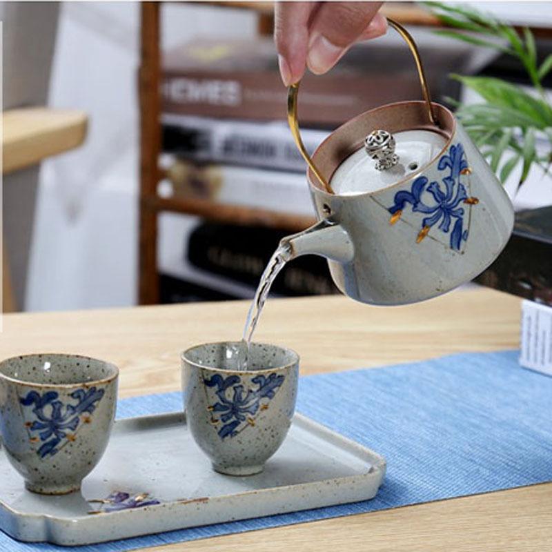 即納あり茶器 セット 湯呑 急須 ポット 茶器 オシャレ食器 お洒落 可愛い かわいい 陶器 和食器 食洗機可 業務用 ギフト プレゼント 誕 出産祝い