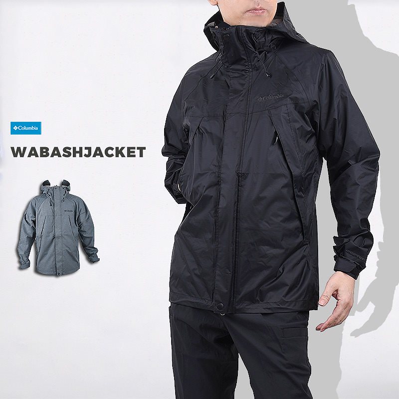 ワバシュジャケット PM5647-010/467 メンズ アウトドア　防水　透湿　レジャー　ナイロン