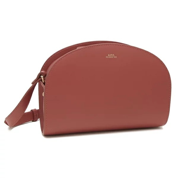 ショルダーバッグ ハーフムーン レッド レディース F61048 PXAWV GAP