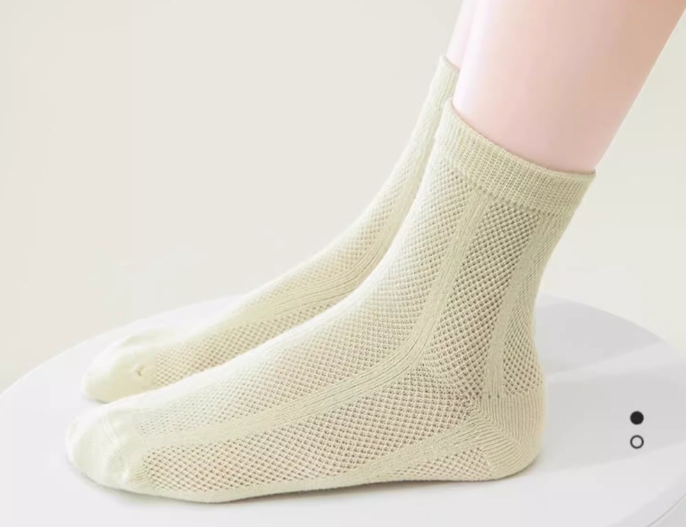 MKXS225子供靴下　100%コットン　抗菌防臭