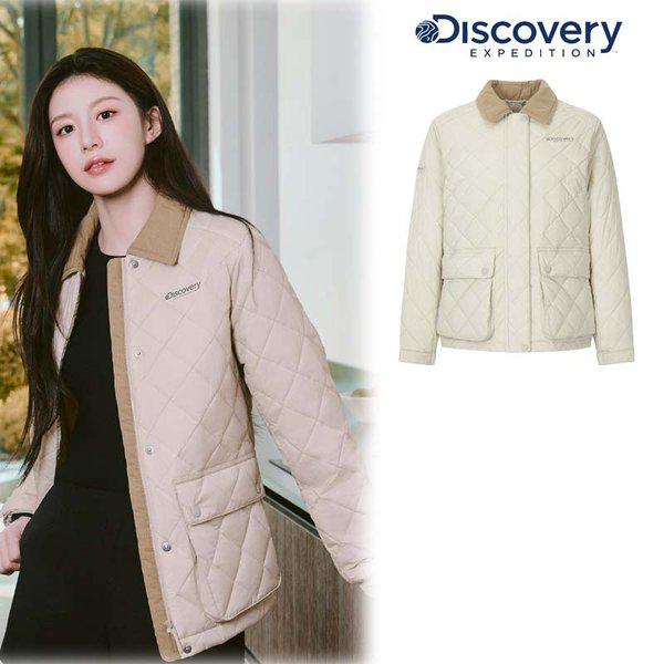 [25年 F/W] 女性キルティングサファリワークジャケット DWPD36056