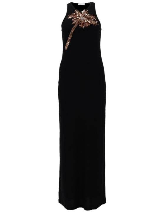 PACO RABANNE Women Dresses 26EJRO309CO0530 P001 Black