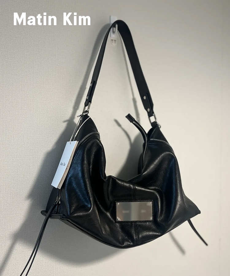 Qoo10 Matin Kim SIDE ZIPPER ジッパー ミディ