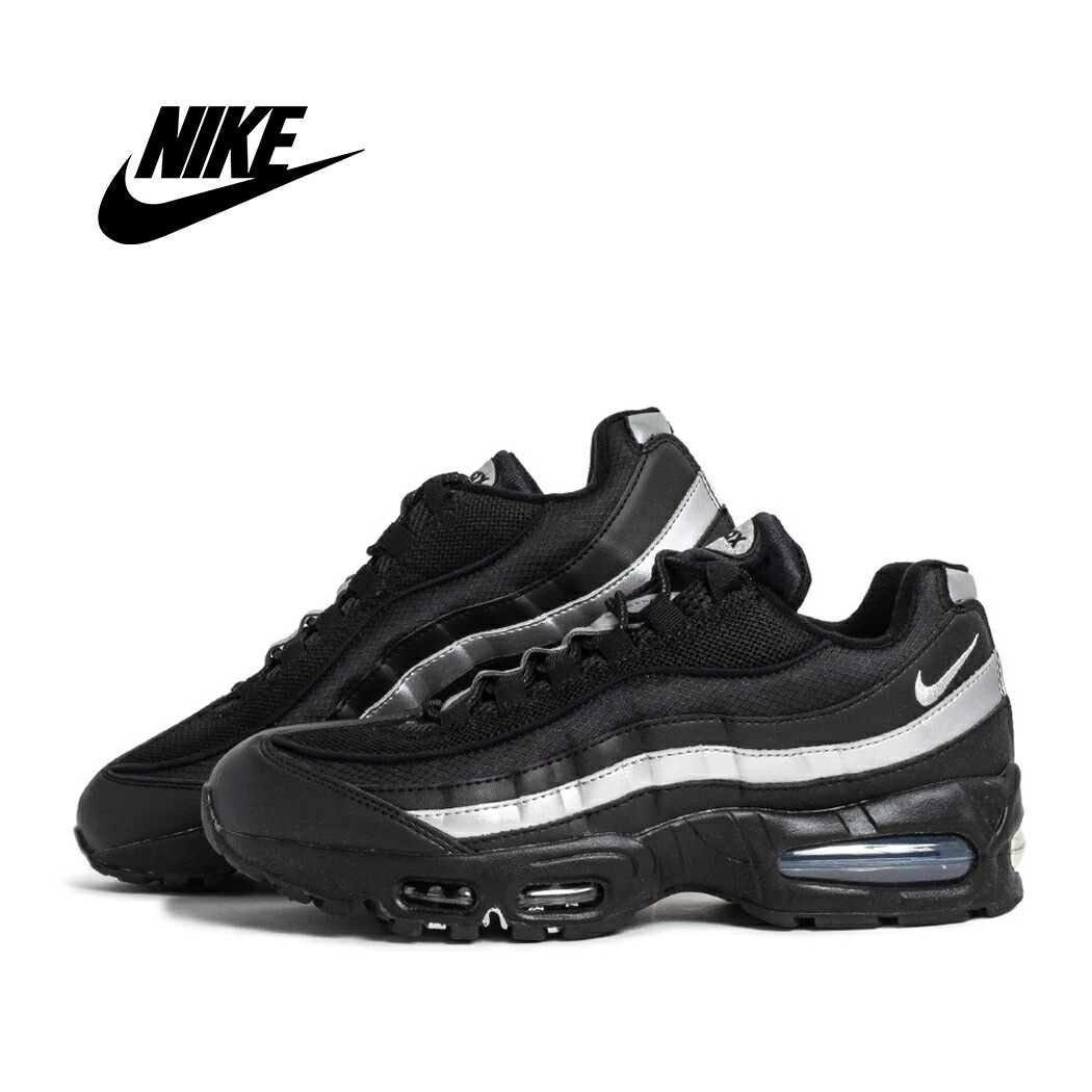 NIKE ナイキ AIR MAX 95 エア マックス 95 スニーカー BLACK/METALLIC SILVER ( ブラック 黒 シルバー 銀 メンズ IB1667-003 )
