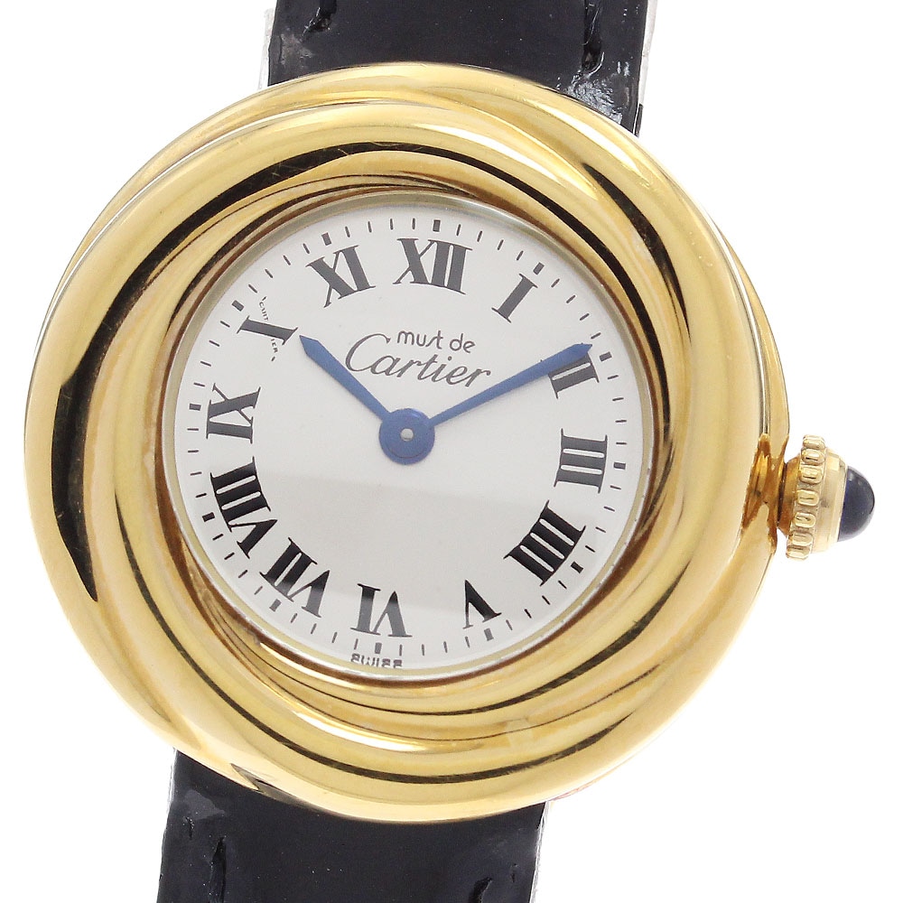 カルティエ CARTIER W1010744 マストトリニティ クォーツ レディース _897899【中古】