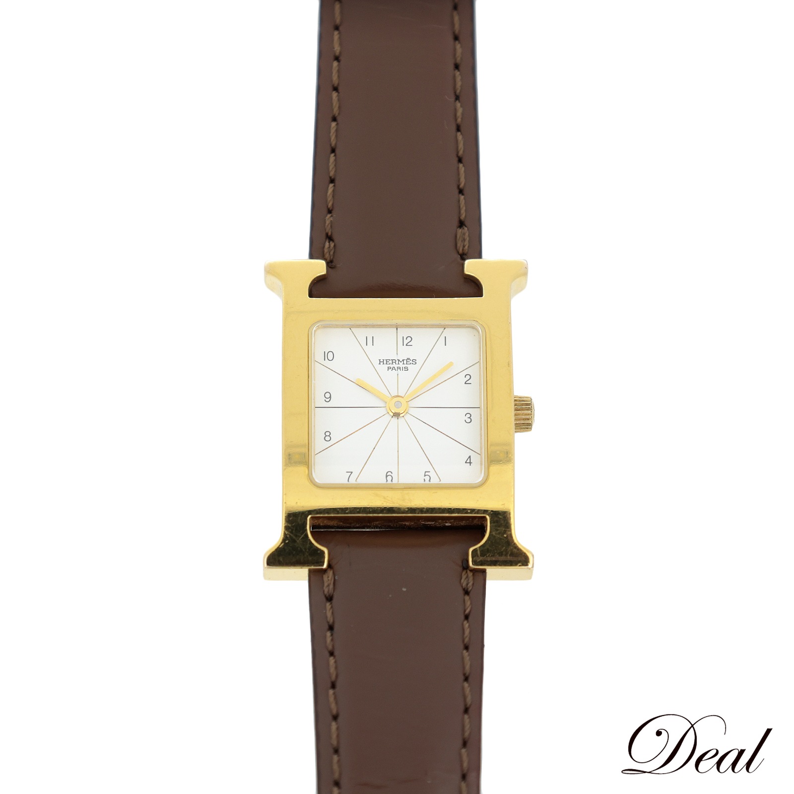 HERMES エルメス Hウォッチ　RS1.201 腕時計 エルメス Heure H ウォッチ ミディアム Ref.RS1-201 w-29387gnz