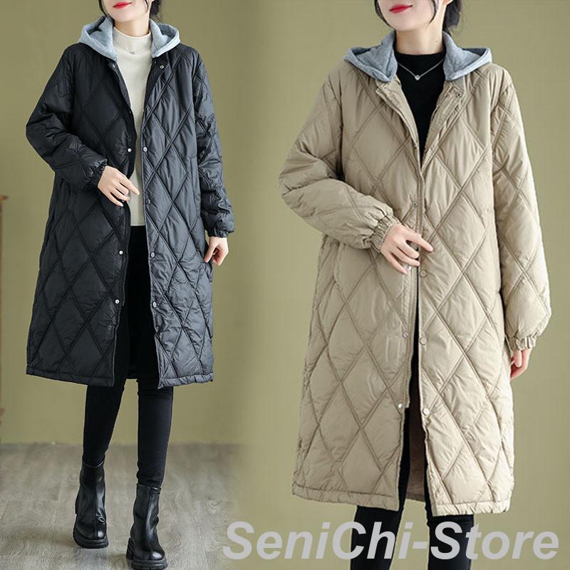 【期間限定】即納あり キルティングコート レディース 中綿コート 襟なし ジャンパー ロング丈 キルティング 無地 軽量 大きいサイズ 暖かい アウター あったか ゆったり
