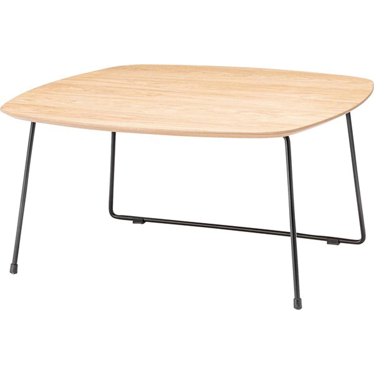 テーブル PT-995 リビング センターテーブル コーヒーテーブル 机 デスク インテリア 天然木 スチール脚 リビング シンプル おしゃれ ブラック ホワイト 黒 白