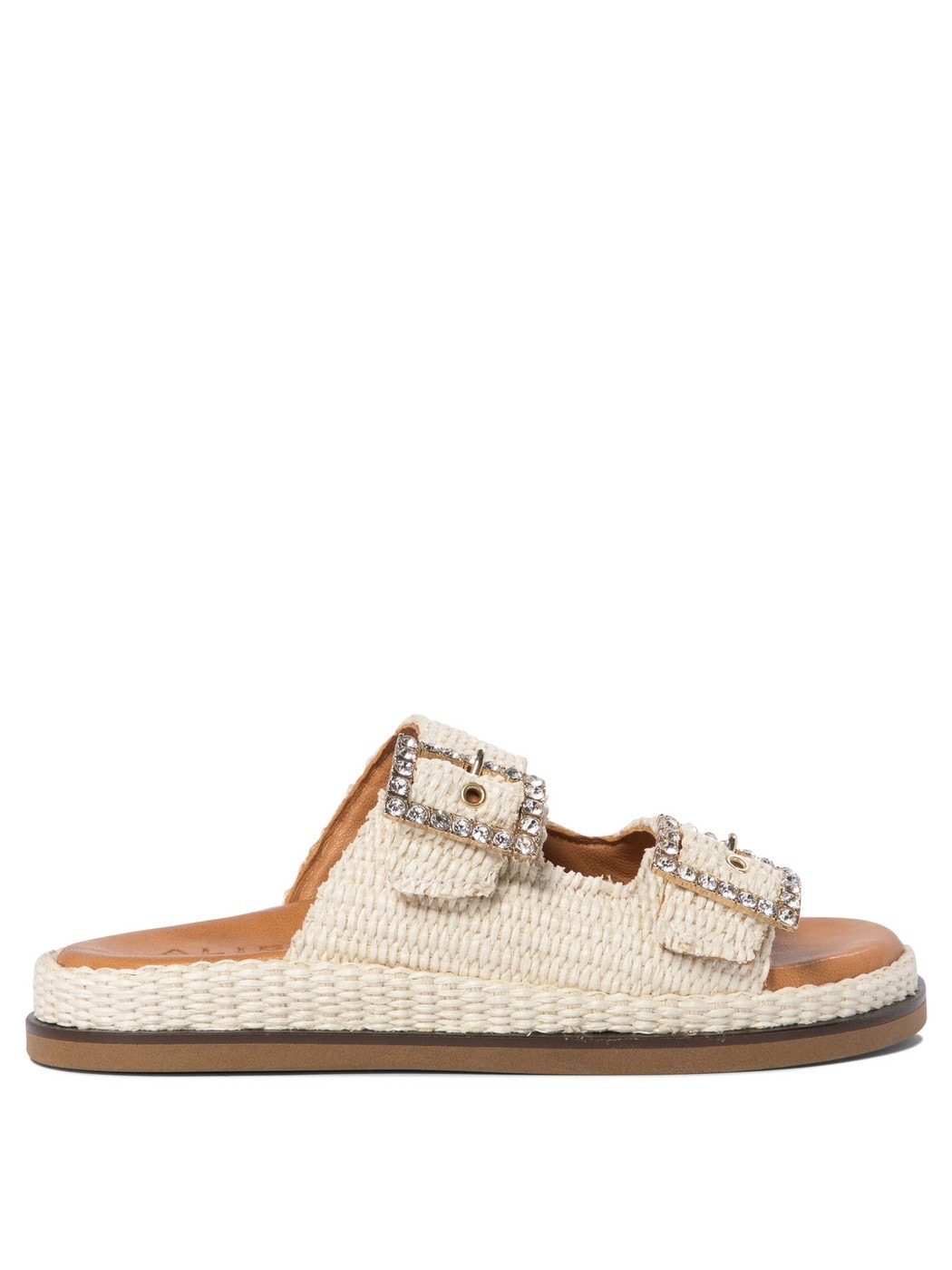 GRETARAFIAPEARL ホワイト 春夏2025 サンダル レディース vi