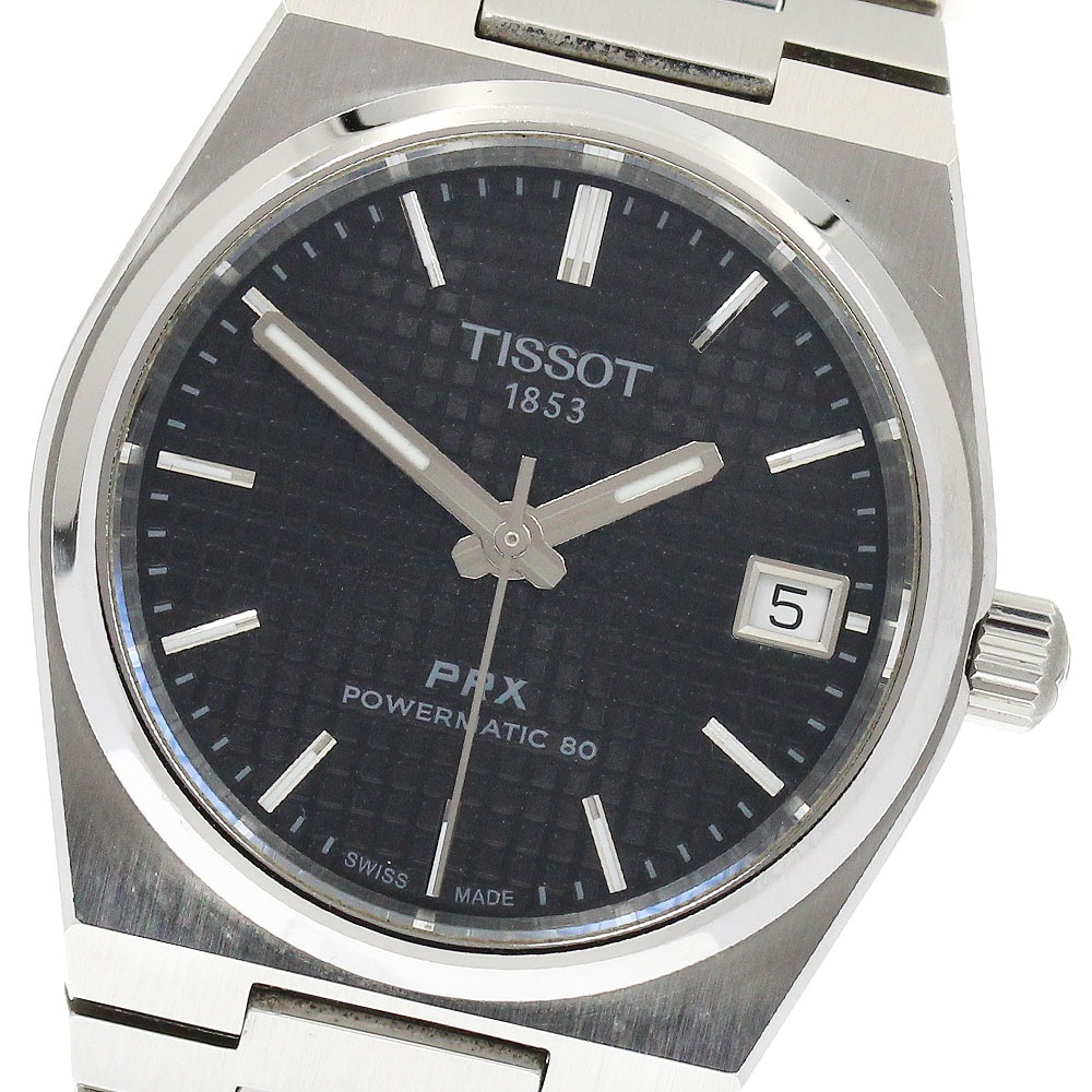 ティソ TISSOT T137.207.11.051.00 PRX デイト 自動巻き メンズ 箱付き_907255【中古】