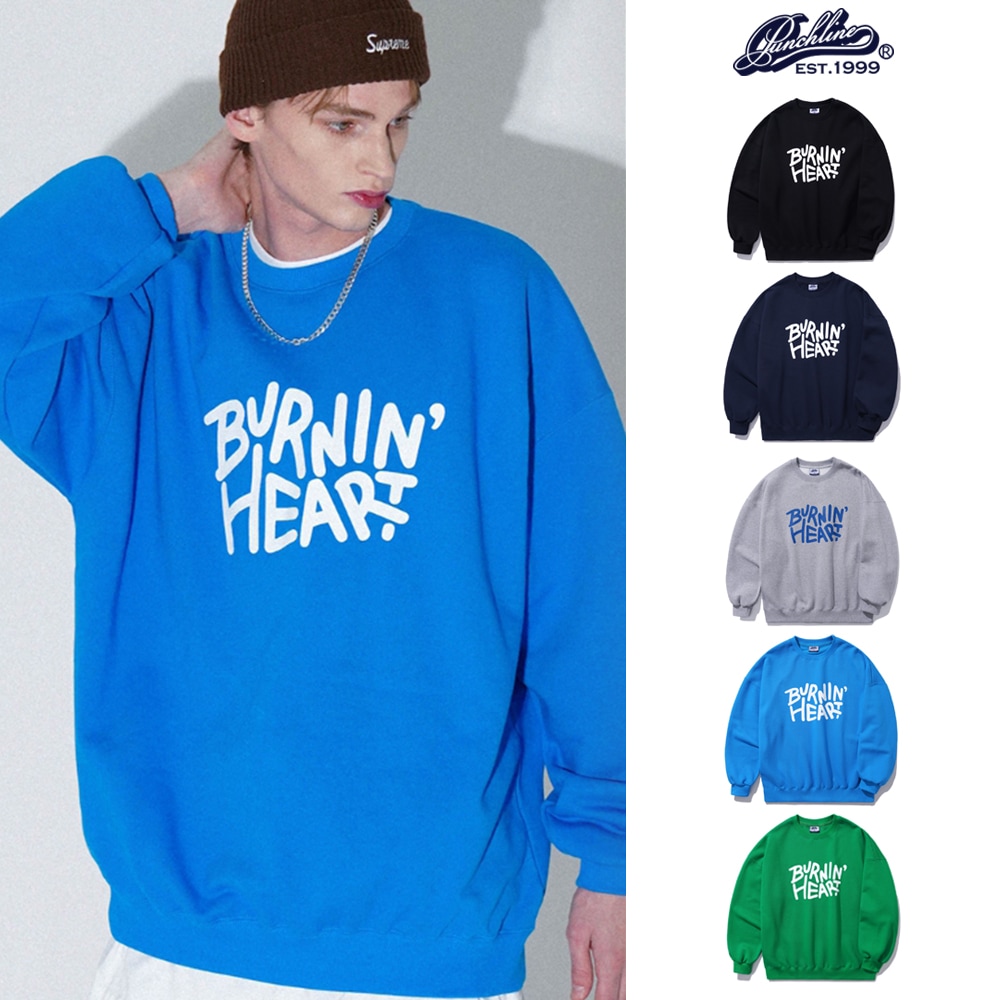 [PUNCHLINE] Burning Heart Sweatshirt