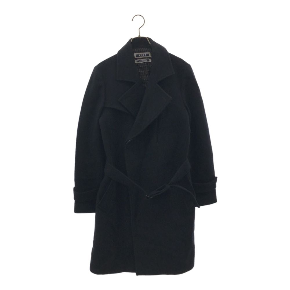 キート 日本製 ベルト ウールコート 1 ブラック KIIT メンズ 6,142円