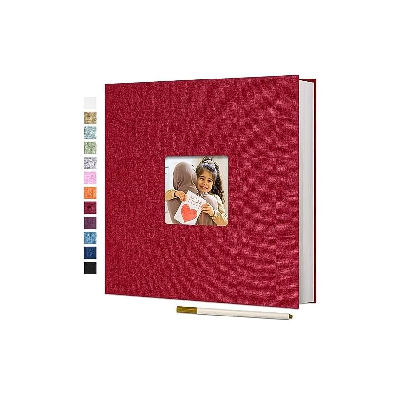 Raoendis アルバム 貼るタイプ 大容量 32.533.5CM DIY L/KG/2L/A4写真収納 フォトアルバム 写真 アルバム 手作り 粘着式 アルバム 台紙 20枚40ページ 240枚