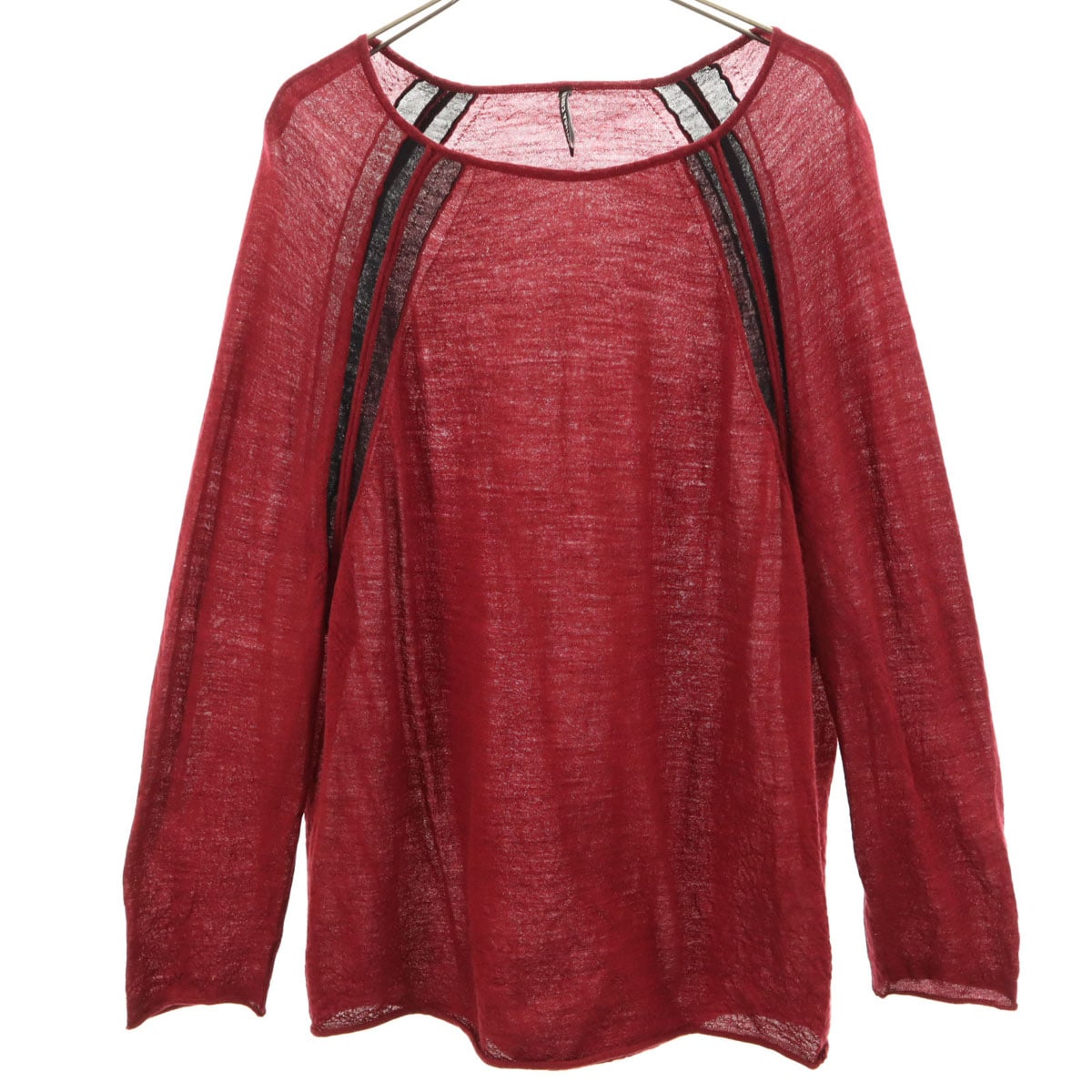 LIVIANA CONTI リビアナコンティ イタリア製 長袖 ニット レッド レディース 古着 4,995円