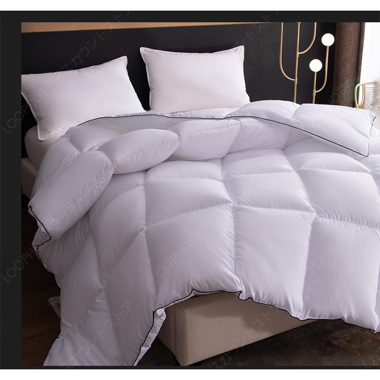 掛け布団 シングル 人口羽毛布団 春 夏 洗える オールシーズン 秋 軽い 肌掛け布団 合い掛け布団 ダウンケット ウォッシャブル 人工羽毛 掛布団 掛けふとん-60