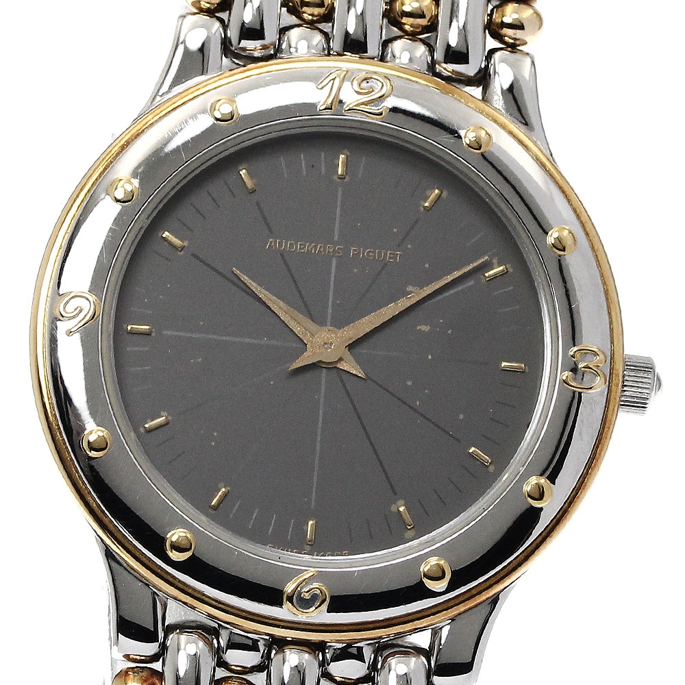 オーデマ・ピゲ AUDEMARS PIGUET メリディアン YGコンビ クォーツ レディース _880053【中古】