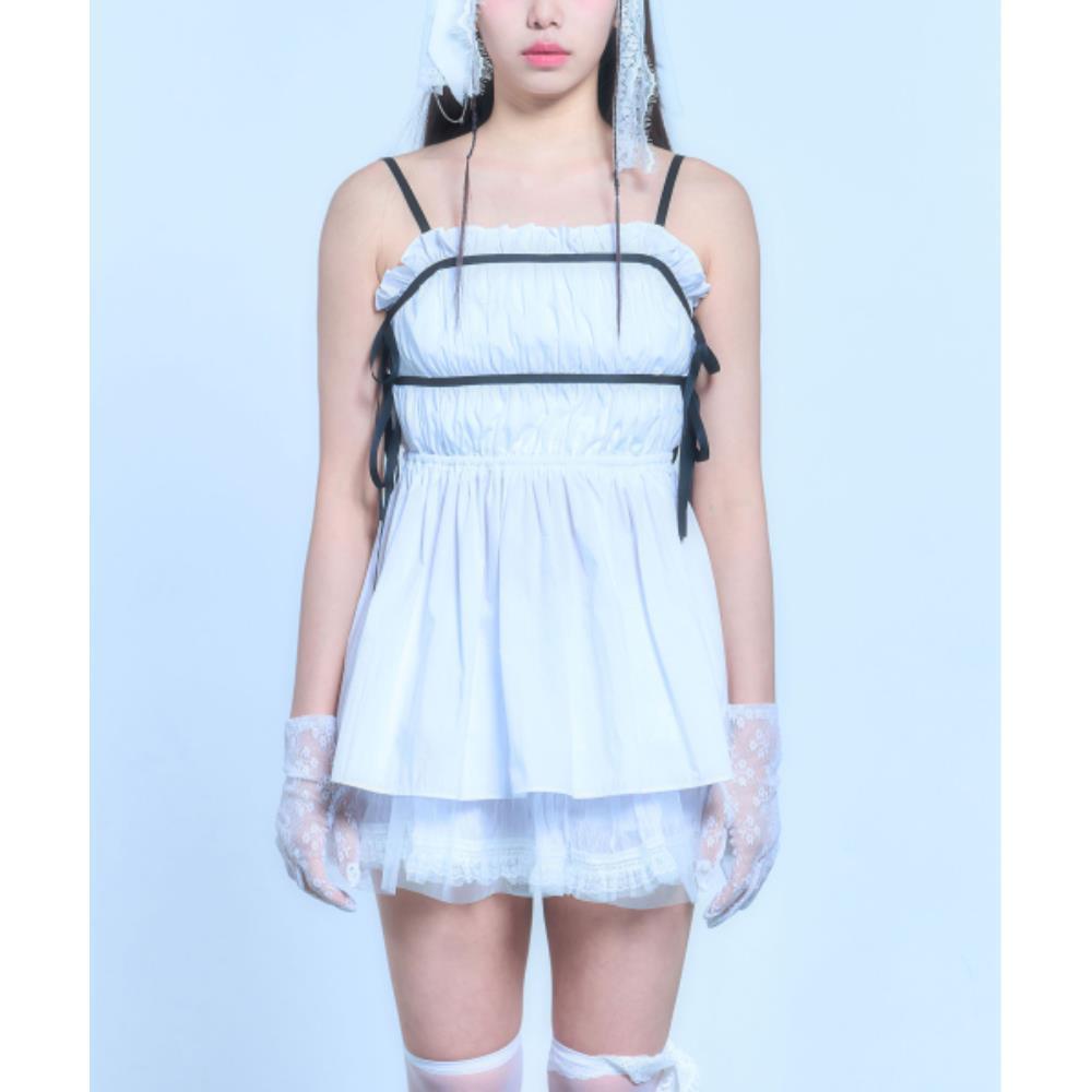 SCHISM INDUCING OJOSAMA TOPWHITE QB5BL01WH