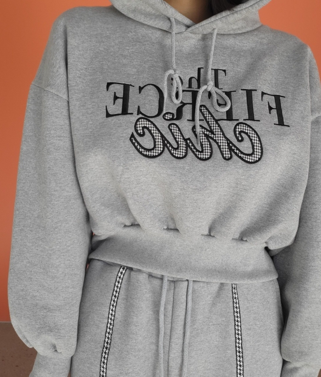 (セットX) ハウンドパーカー トレーナー (フードセット ハウンドセット 起毛パーカートレーナー)