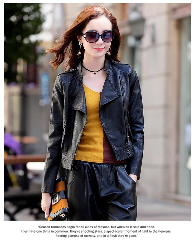 無料！本革！ラムレザーレザージャケットライダースジャケットレディースアウター革ジャンブルゾンバイカージャケットカジュアル着痩せおしゃれ ライダースジャケットM L XL 2XL 3XL 4XL 5XL