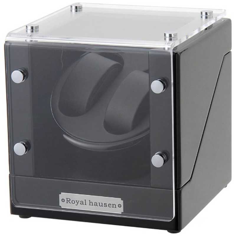 ロイヤルハウゼン　2本巻き自動巻き上げ機　GC03-S102BB (ブラック)