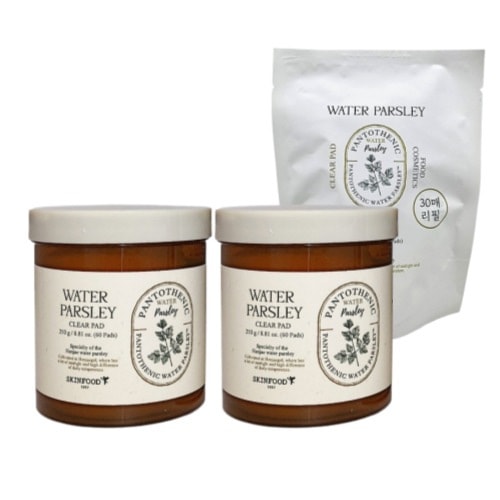 [150枚セット] パントテンウォーター パセリパッド 60枚 x 2ea+詰め替え30枚