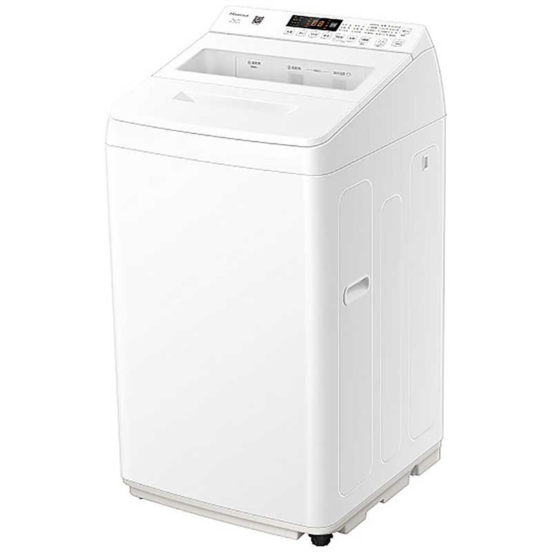ハイセンス　全自動洗濯機 洗濯7.0kg 　HW-G70XL-W（標準設置無料）