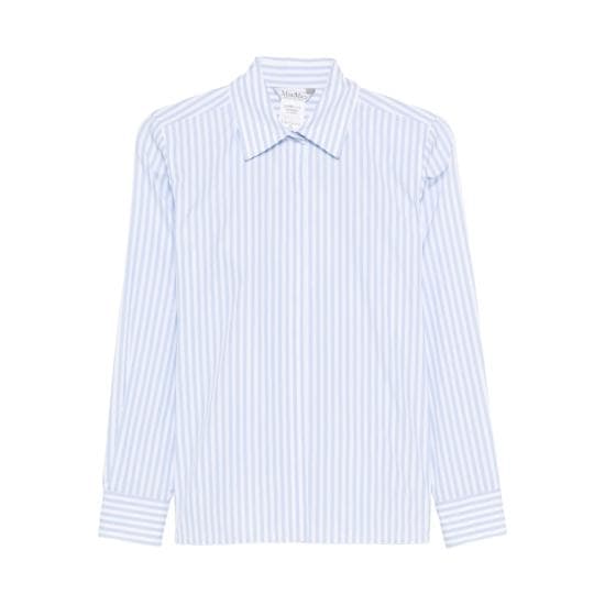 MAX MARA Women Shirts MXMACCENNI 020 002 BLUE WHITE