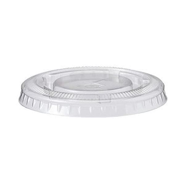 （まとめ）TANOSEE PETカップ フタ220ml用 1パック（100枚）(×20セット)