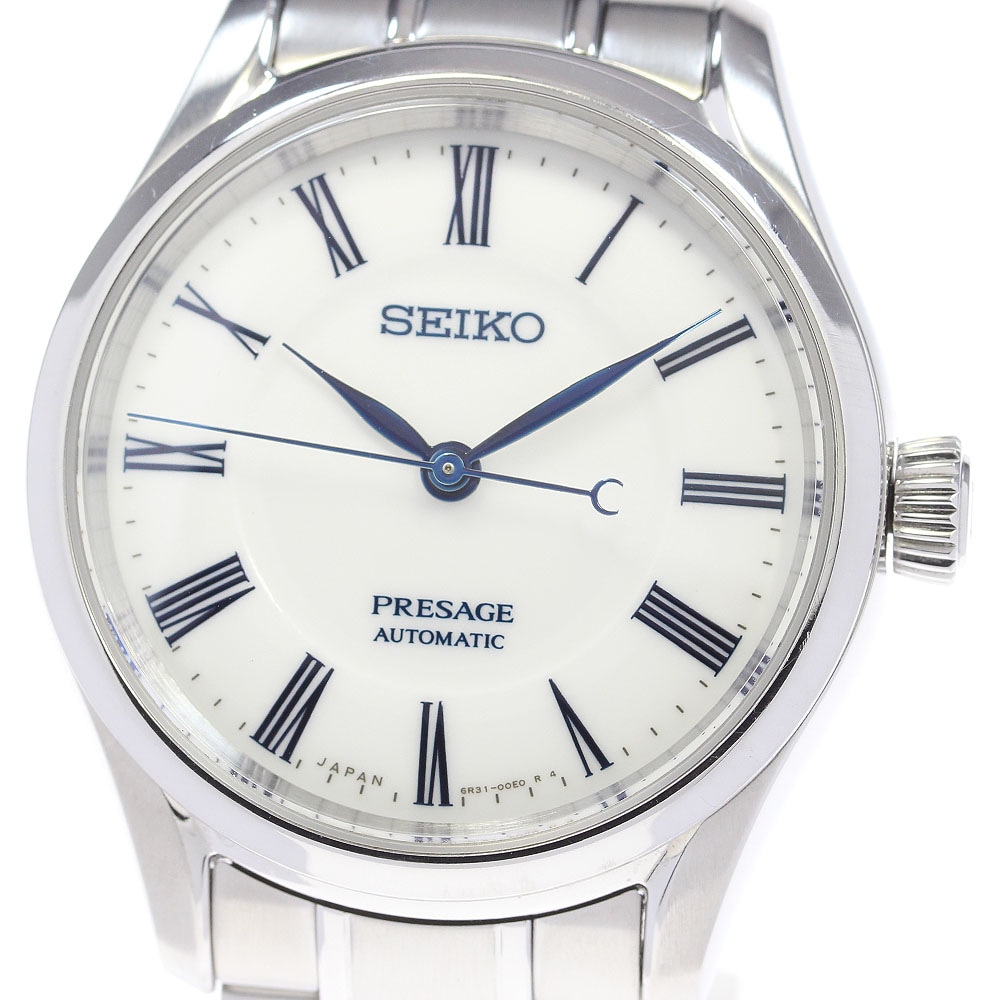 セイコー SEIKO 6R31-00F0/SARX095 プレザージュ 自動巻き メンズ 保証書付き_860851【中古】