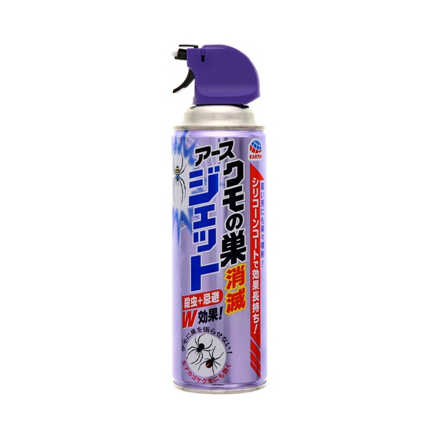 ５個セット　クモの巣消滅ジェット　450ｍｌ　【送料無料】　アース製薬　クモノス　ショウメツ　ジェット