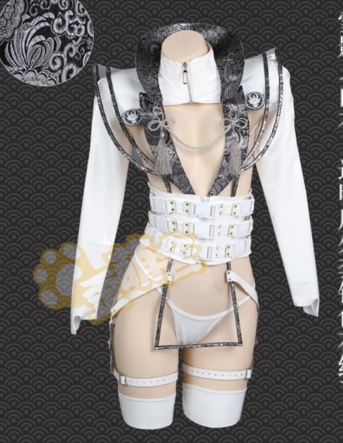 暗黒王朝エナメル忍者 雪影 コスプレ衣装