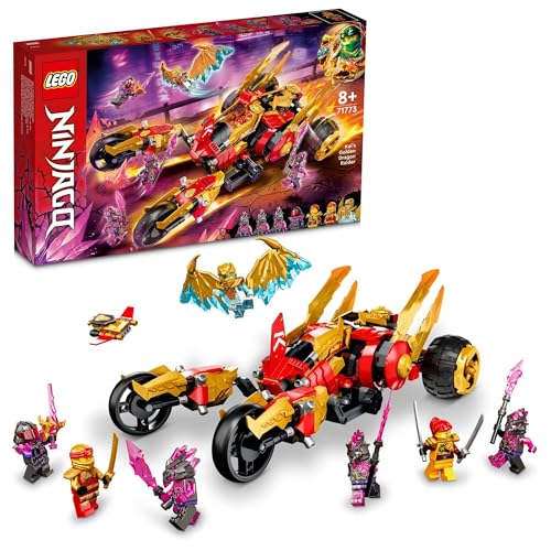 ニンジャゴー カイのゴールデンドラゴンレイダー 71773 おもちゃ ブロック プレゼント 乗り物 のりもの 忍者 にんじゃ 男の子 8歳以上