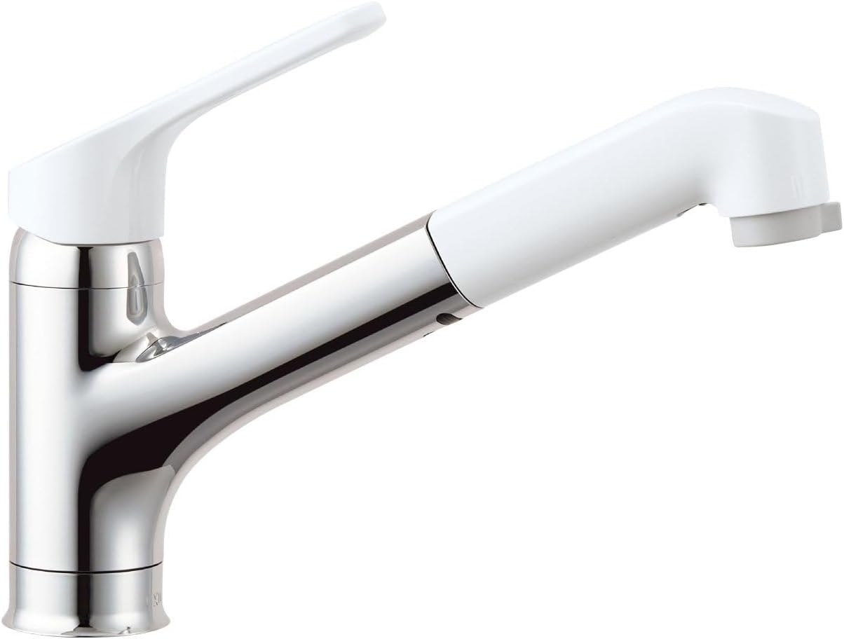 ハンドシャワー付 シングルレバー 混合水栓 RSF-832Y 一般地用 水栓 キッチン水栓 混合栓 水道 蛇口 節水 シャワー