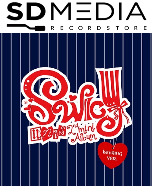 UNIS - (Keyring 8種set) 2nd Mini Album SWICY