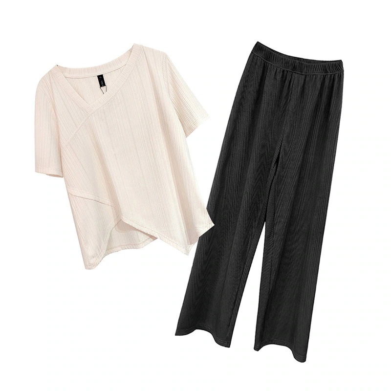 パンツレギンス春夏 大きいサイズ 5l ワイドパンツ大きいサイズのファッションの上着の夏服は年齢を減らします 韓国ファッション 上品 秋冬 ズボン レディース 5L 4L ゆったり