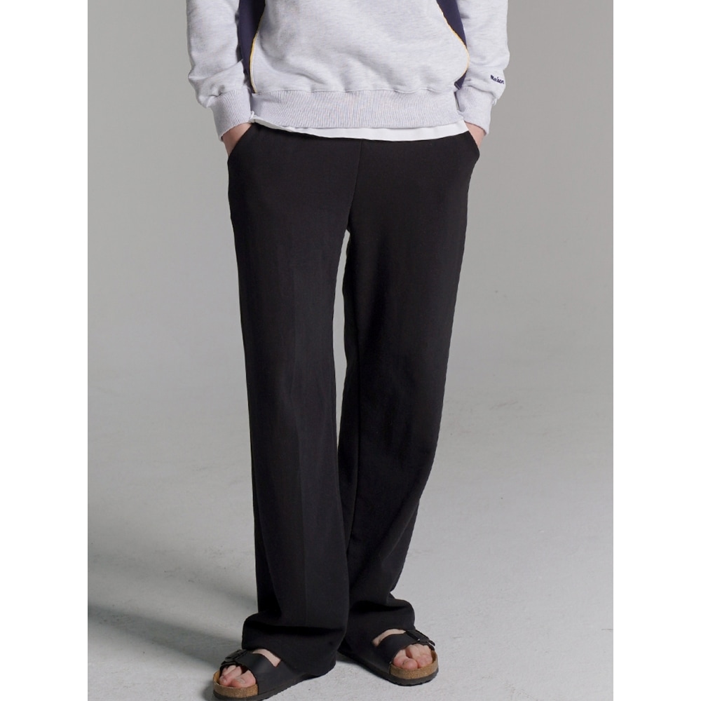 FABULOUS ARCHIVE UNISEX ワンタッチメゾンスウェットパンツブラック（FCD1PT302M）