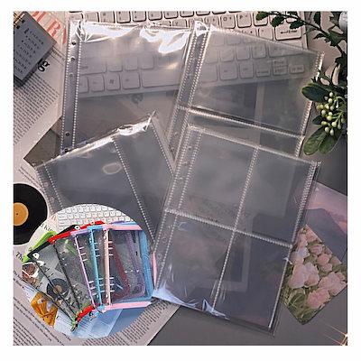 Qoo10] A5 6穴 バインダー専用リフィル 片面 : 文具