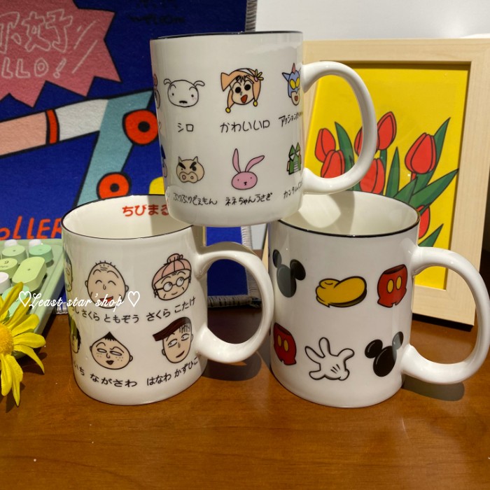 【超特価】 日本の漫画のアニメーションの元気なカップルのマグカップのアイデアのイラストの陶磁器のコップの家庭用の その他