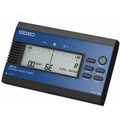 他サイト： SEIKO セイコー ギター&ベースチューナー オーシャンブルー SAT10Lの商品画像