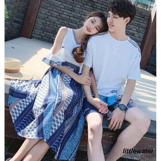 3点ご購入で2oo円OFFペアルック カップル セットアップ レディース ワンピース メンズ ペアtシャツ+パンツ ご夫婦.カップル 恋人 春夏 ペアルック ペアお揃い 夏 カップ