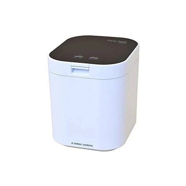 島産業 生ごみ処理機 家庭用 生ごみ減量乾燥機 パリパリキュー 1～5人用 PPC-11-BK ブラック