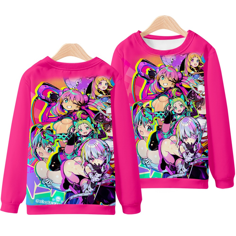 ドナドナ一緒に悪いことしましょう長袖tシャツ二元ラウンドネックスウェットシャツ女性用