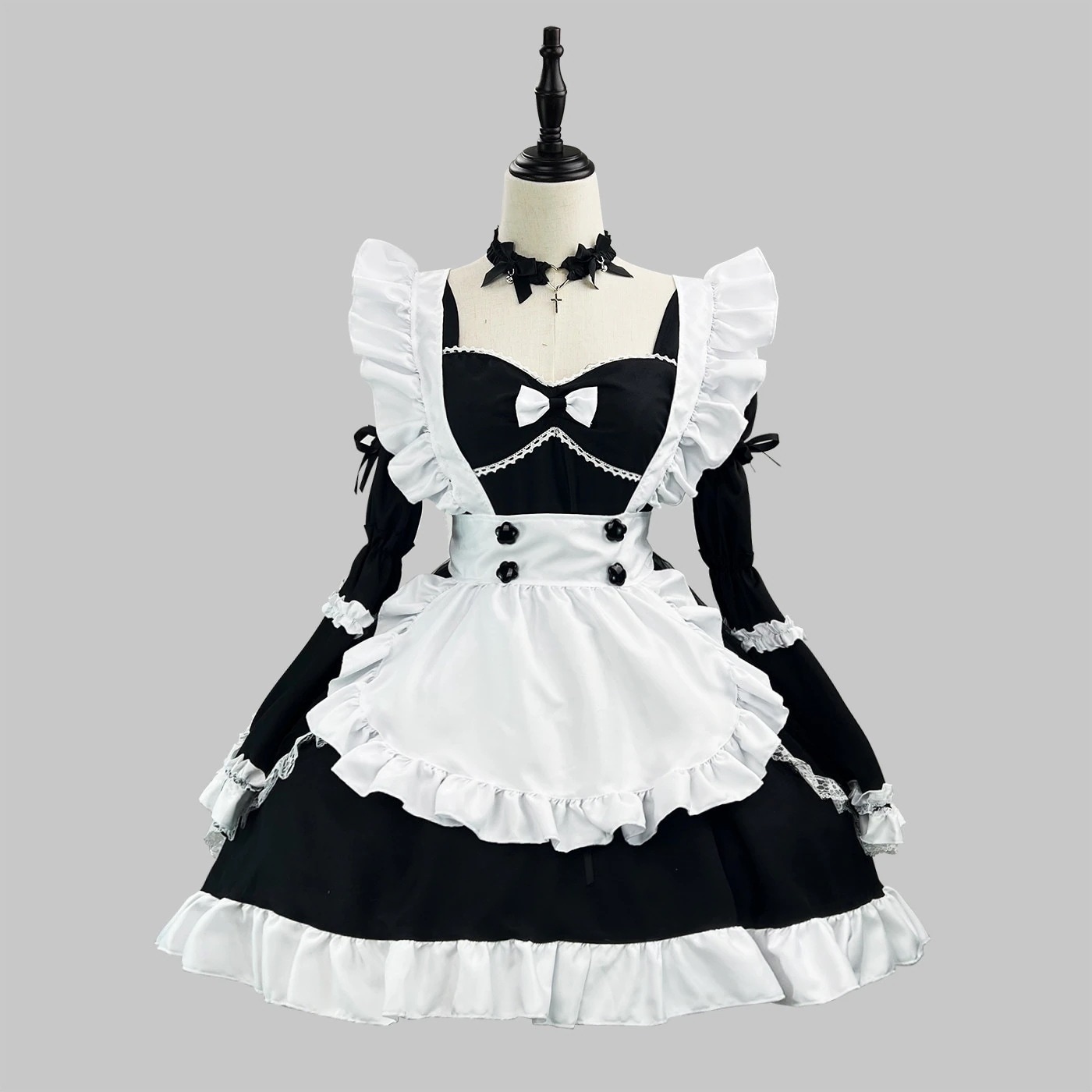 【2025新作】正規品新作ロリータ萌え系メイド服cos演出服宅舞メイド服大きいサイズ