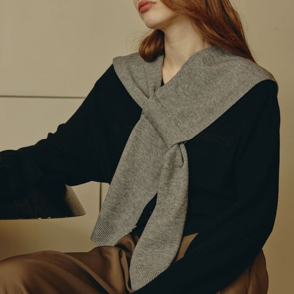 (リアーナニューヨーク) ラップニットマフラー RQYASF030