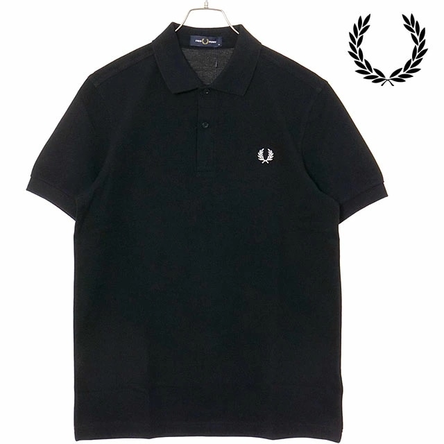 ポロシャツ ザ・フレッドペリーシャツ [M6000-350] THE FRED PERRY SHIRT メンズ トップス 半袖 コットンピケ BLACK 正規取扱店