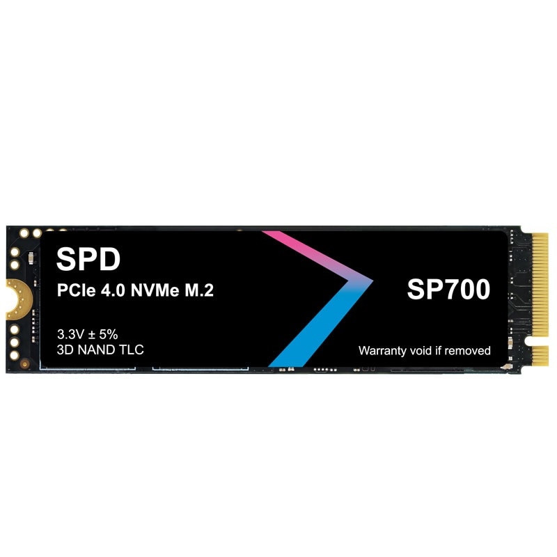 SPD SSD 2TB【3D NAND TLC 】M.2 2280 PCIe Gen4x4 NVMe ヒートシンク搭載 PS5 R:7400MB/s W:6700MB/s SP700-002TP4HS内蔵SSD