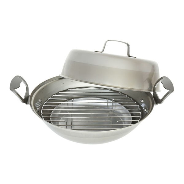 ベルモント H027C 鉄製 燻製鍋27cm キャンプ アウトドア トレッキング 登山 バーベキュー