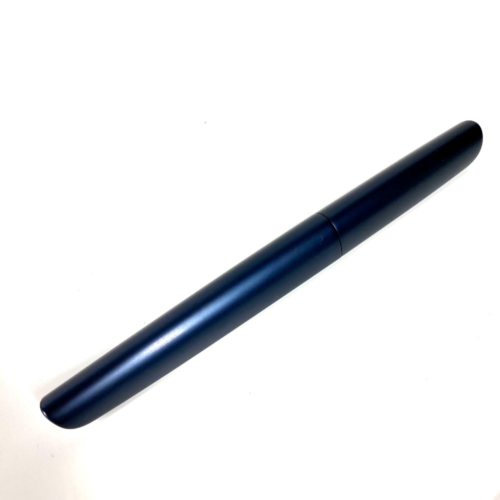 Hermesボールペン スティロ ノーチラス 筆記用具 ステーショナリー アルミニウム ブルー