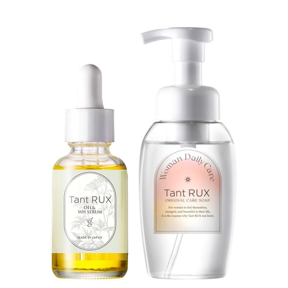 オイル＋ソープ2個セットtantrux （オイル30ｍｌ＋ソープ200ml） 弱酸性　デリケートオイル　デリケートソープ　デリケートゾーン　ケア　保湿