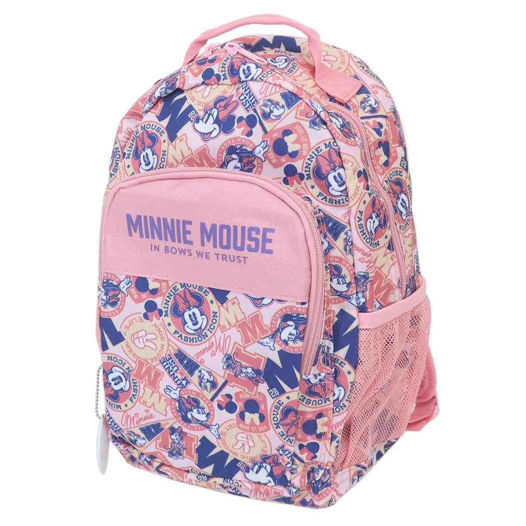 ミニーマウス キッズリュック デイパック Ｍ ピンク 新入学 ディズニー キャラクター グッズ